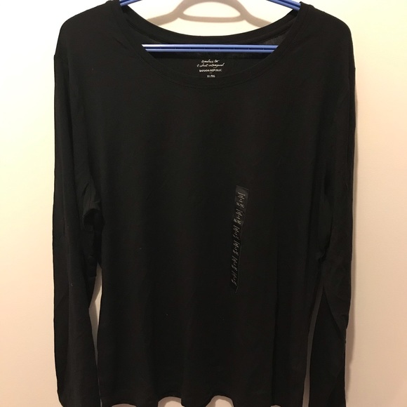 NWT Banana Republic Long Sleeve Top - Picture 1 of 2